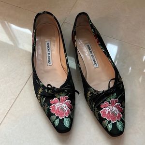 Manolo Blahnik flats